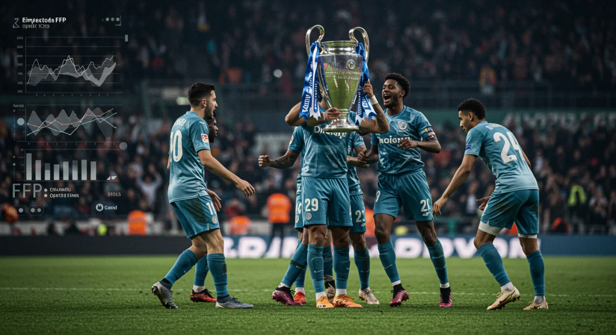 Successful football team adapting to FFP financial sustainability