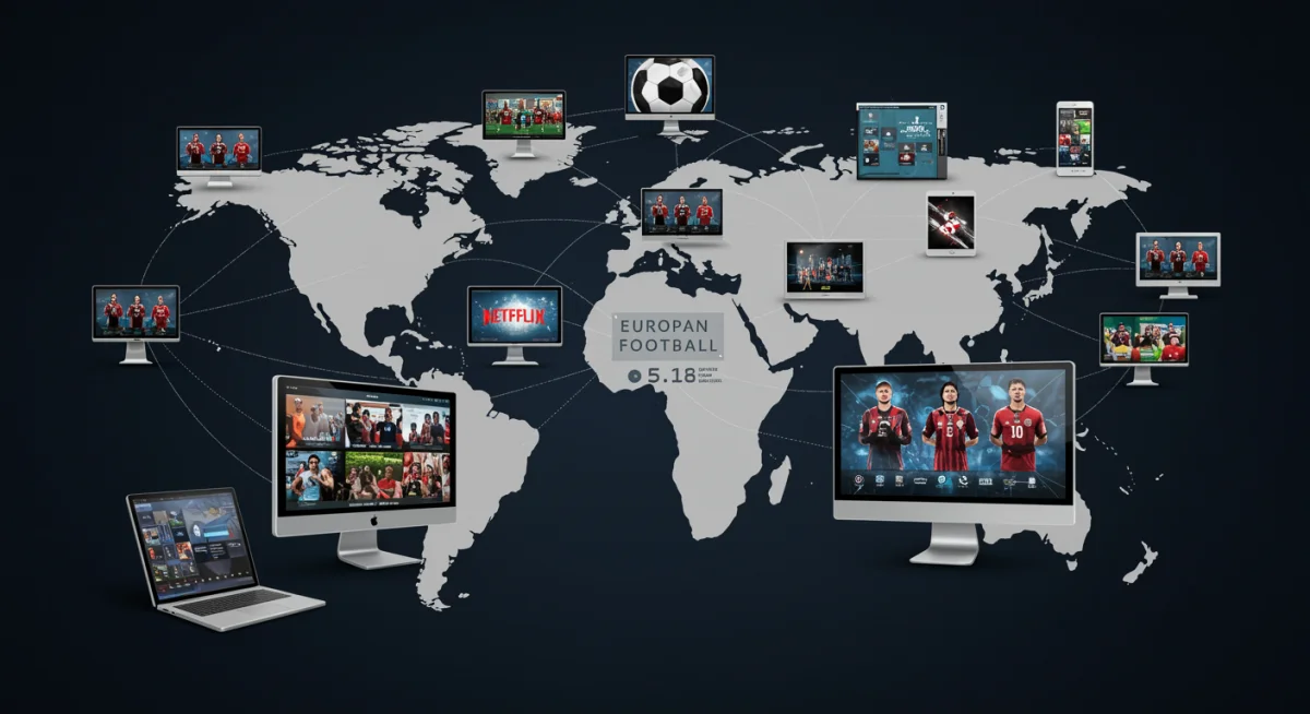Global fan engagement European football streaming
