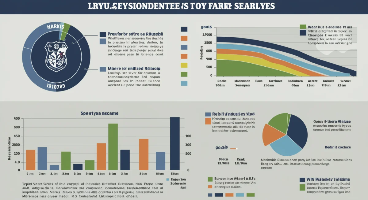 Infographic showing player statistics and market value, detailing impact on team performance metrics like goals, assists, and win probability.
