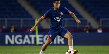 USMNT Prospects: 4 Under-the-Radar Talents for the Next 18 Months Young USMNT prospect training intensely on a soccer field