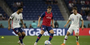 US men's national team wingers showcasing tactical adaptability on the field