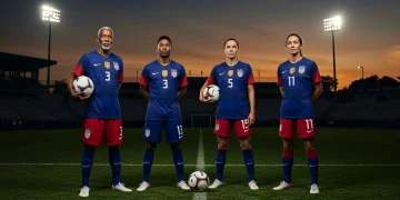 Veteran US soccer players demonstrating mental resilience on field