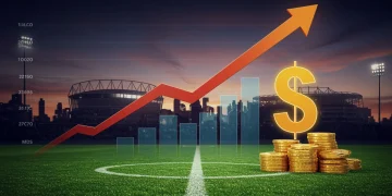 Graphic illustrating MLS transfer fee inflation impact on club spending