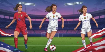 Dynamic USWNT players showcasing evolving profiles for 2026, tactical shifts