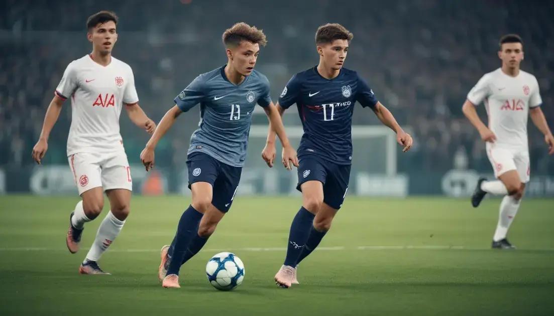 Tactical roles that increase young midfielders’ playing time